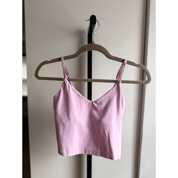 lululemon athletica Tops - Lululemon Align Cropped Cami Tank Top – Size 4 – Vitapink (A/B Cup)